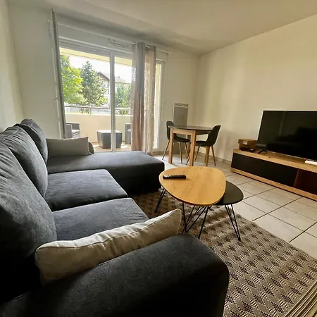 Oree Du Saleve Proche Geneve Balcon Et Parking Apartman *